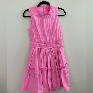 NWOT Lilly Pulitzer Elian Stretch Cotton Dress in Lilac Rose